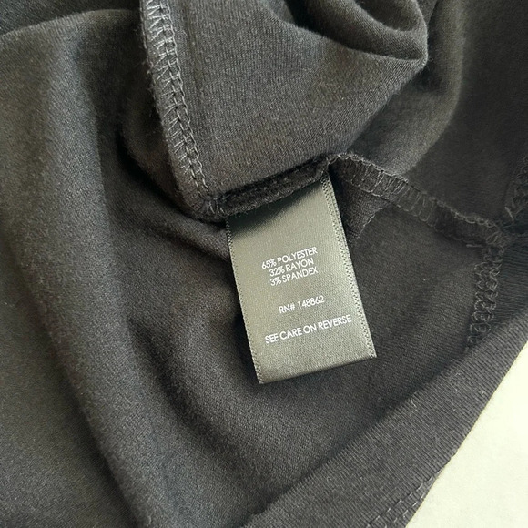 NWT Torrid Dress Women's Black Mini Jersey Blouson Sleeve Bodycon‎ Size 2 - Picture 9 of 13